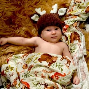 Baby buck photo shoot outfit